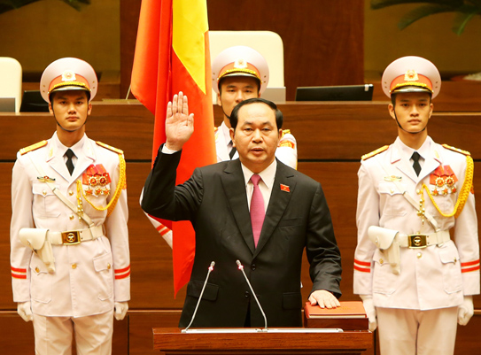 Đồng chí Trần Đại Quang tái đắc cử Chủ tịch nước