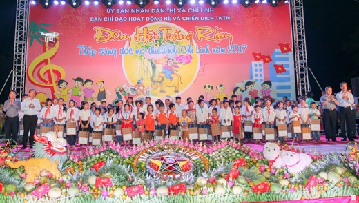 Chí Linh sôi nổi hoạt động vui tết Trung thu 2017