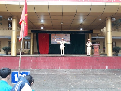 Ngày hội tuyên truyền, phổ biến Luật giao thông đường bộ tại Trường THPT Chí Linh