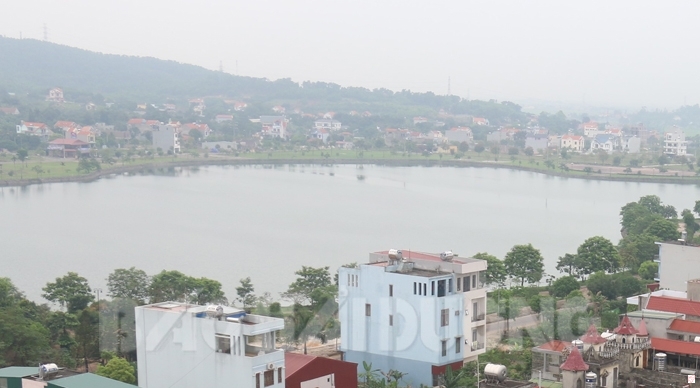 Hồ Mật Sơn - khu vực sẽ diễn ra màn bắn pháo hoa tầm thấp chào mừng sự kiện Chí Linh lên thành phố
