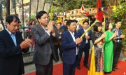 Ban tổ chức dâng hương khai hội mùa xuân Côn Sơn - Kiếp Bạc 2019
