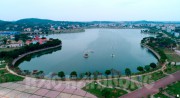 Khu du lịch, dịch vụ và dân cư hồ Mật Sơn là một trong những công trình trọng điểm tạo điểm nhấn cho diện mạo đô thị ở TP Chí Linh