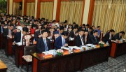 Các đại biểu dự Kỳ họp thứ 9 (kỳ họp bất thường) HĐND tỉnh Hải Dương khoá XVI (nhiệm kỳ 2016 - 2021)