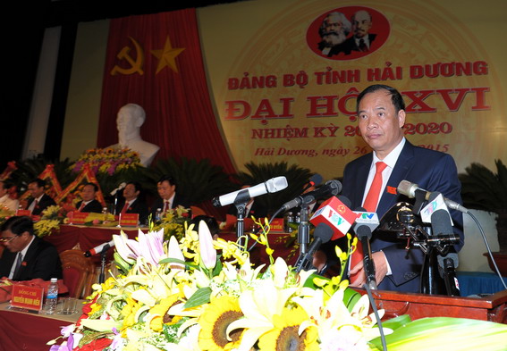 Đồng chí tân Bí thư Tỉnh ủy Nguyễn Mạnh Hiển