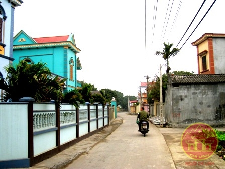 Xã Tân Dân - xã nông thôn mới đầu tiên của thị xã Chí Linh.