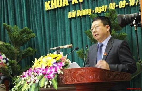 Ông Nguyễn Dương Thái, Chủ tịch UBND tỉnh Hải Dương.