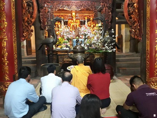  Lễ cúng Đệ nhị tổ Pháp Loa chùa Côn Sơn